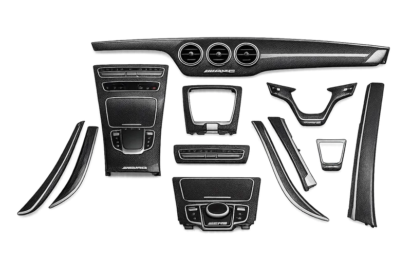 Mercedes-AMG Carbon-Fiber Interior Trim Set