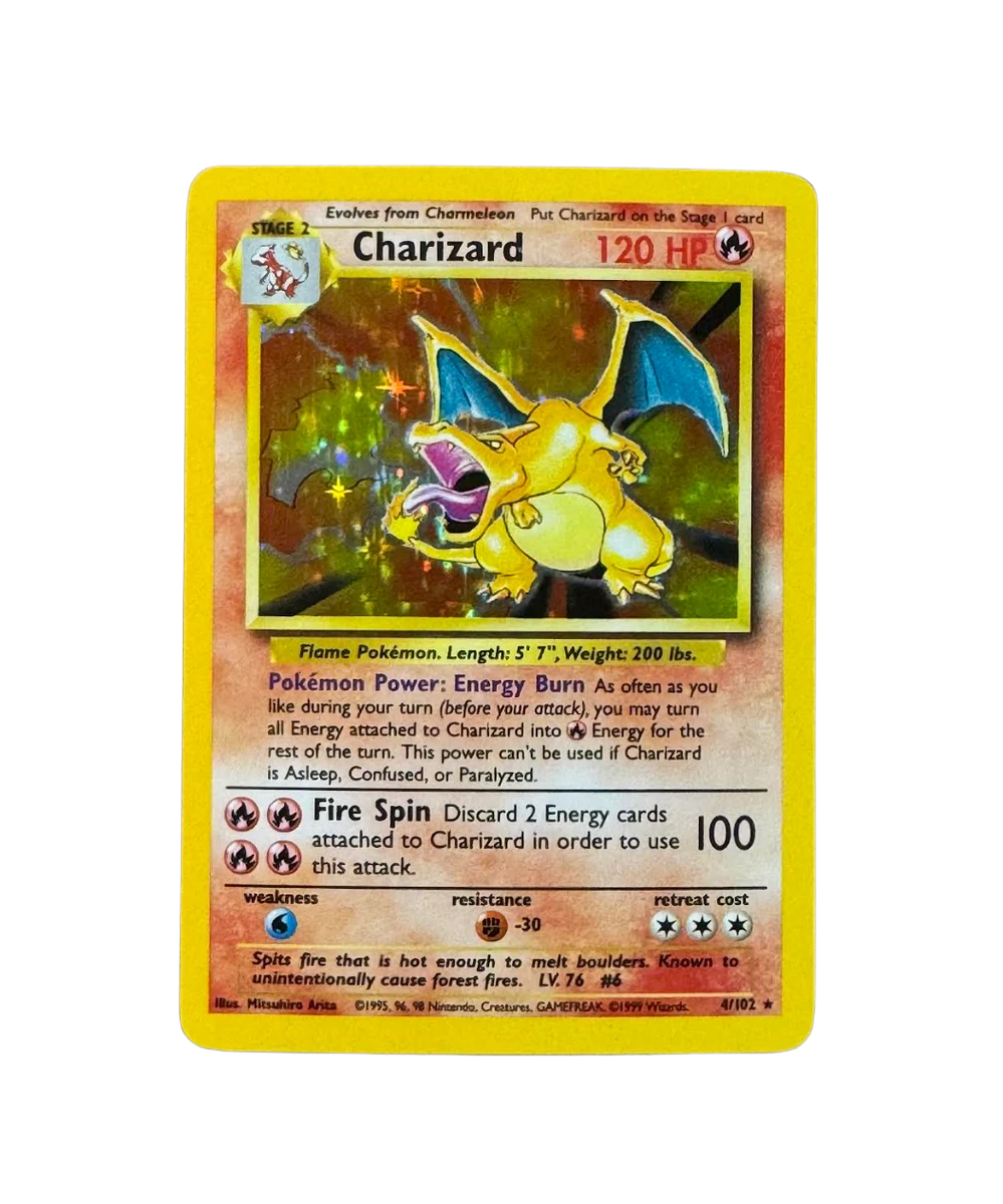 Charizard Base Set (Unlimited) Single