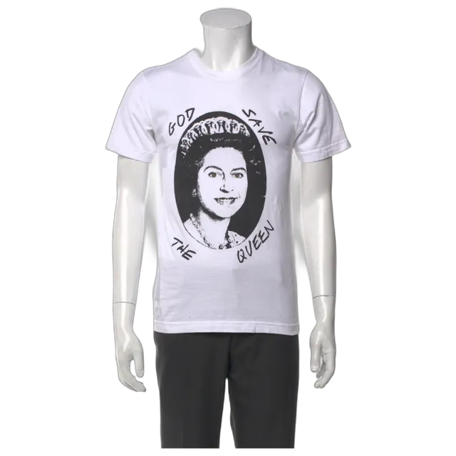Chrome Hearts Queen Elizabeth Graphic Print T-Shirt