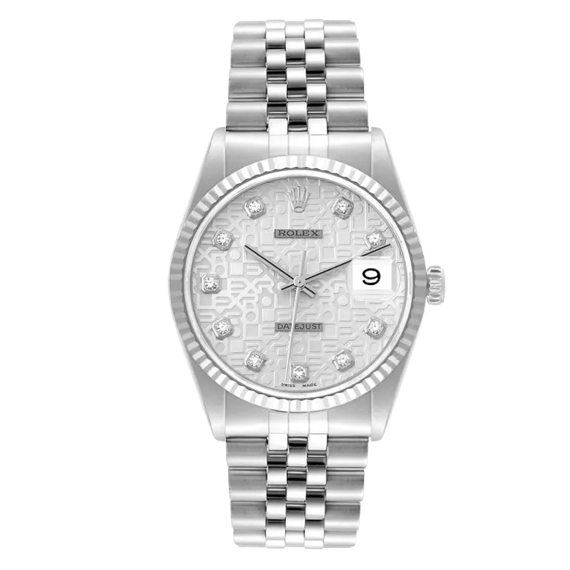 Rolex Datejust 16234 Steel & White Gold Jubilee