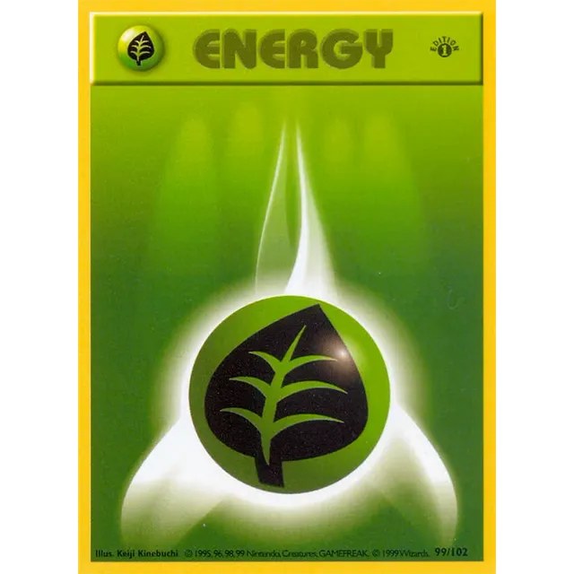 Pokemon Grass Energy