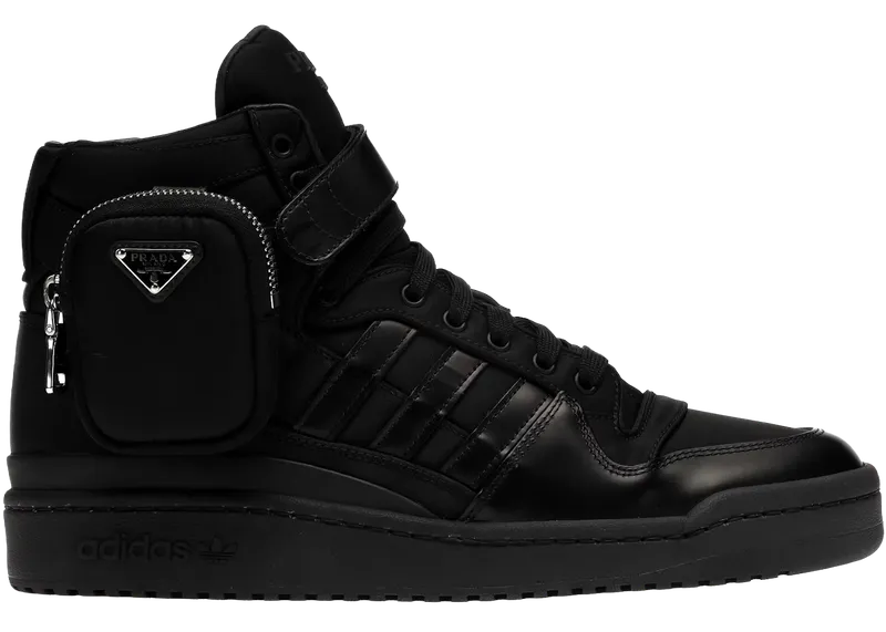 adidas x Prada Forum High Re-Nylon Black