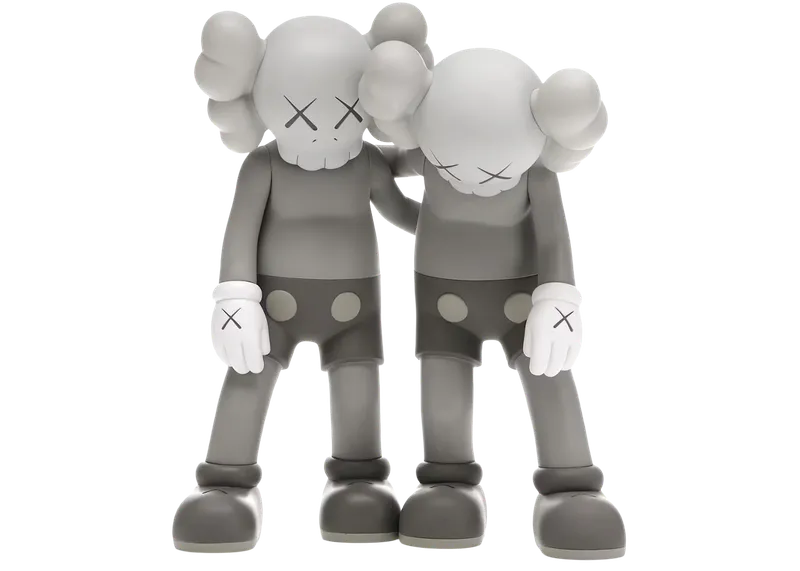 KAWS ALONG THE WAY Vinyl Figure Grey