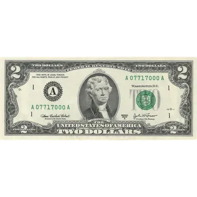 $2 Bill