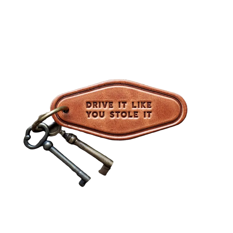Leather Keychain (Dream Garage)