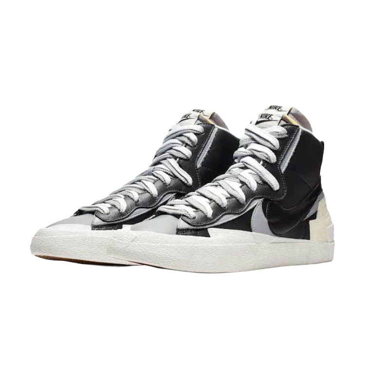 Sacai x Nike Blazer Mid White Black